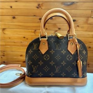 Authentic Louis Vuitton Monogram Alma BB